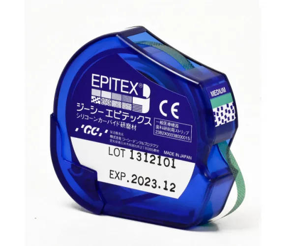 Штрипси пластикові Epitex 10 m Superfine (зелений).GC Gc (Японія)